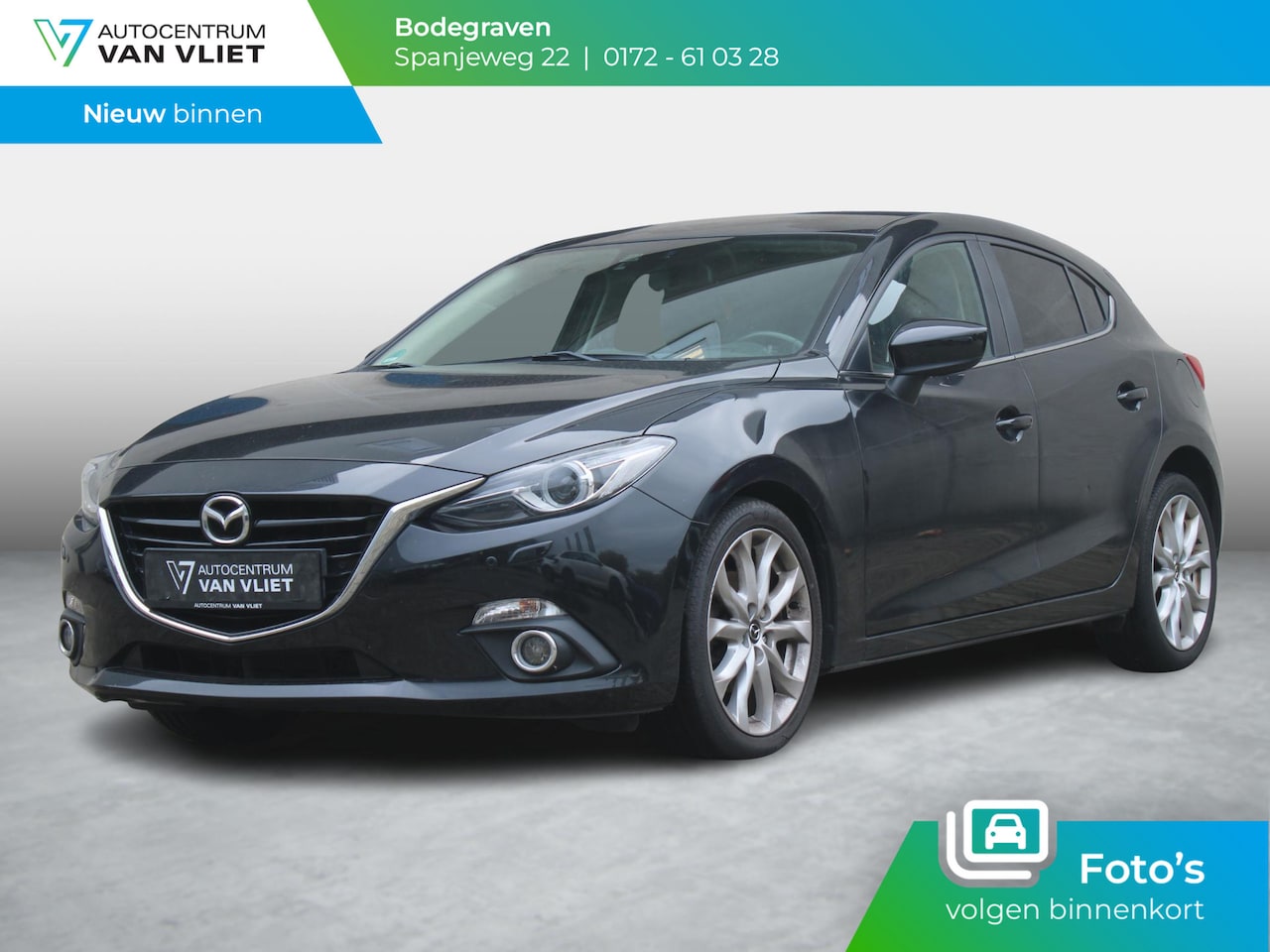 Mazda 3 - 2.0 GT-M | LEDEREN BEKLEDING | STOELVERWARMING | NAVIGATIE | - AutoWereld.nl