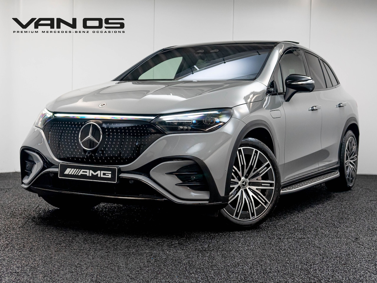Mercedes-Benz EQE SUV - EQE 350 4MATIC AMG Line | NIGHT | € 66.100 ex BTW | Alpingrau | Nappaleder - AutoWereld.nl