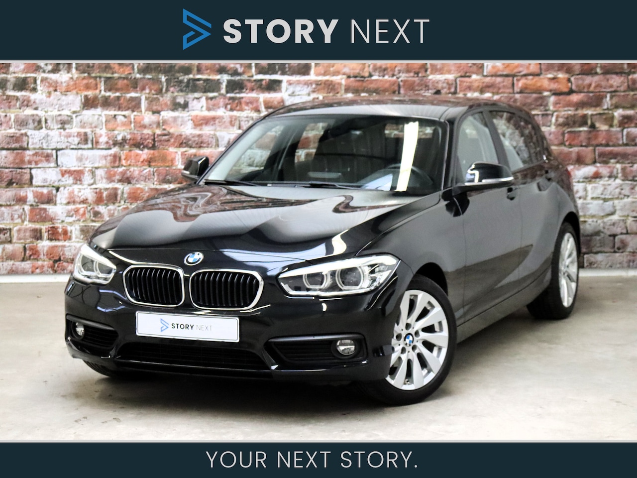BMW 1-serie - 118i Executive Automaat 5 deurs / Navigatie / Trekhaak / Climate Control / LED / Parkeerse - AutoWereld.nl