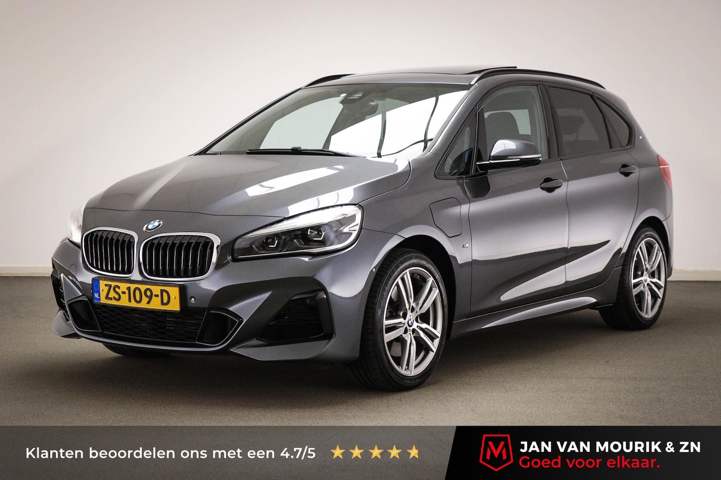 BMW 2-serie Active Tourer - 225xe M-Sport iPerformance High Executive | AUDIO MEDIA- PACK | PANORAMADAK | DAB | CAMERA - AutoWereld.nl