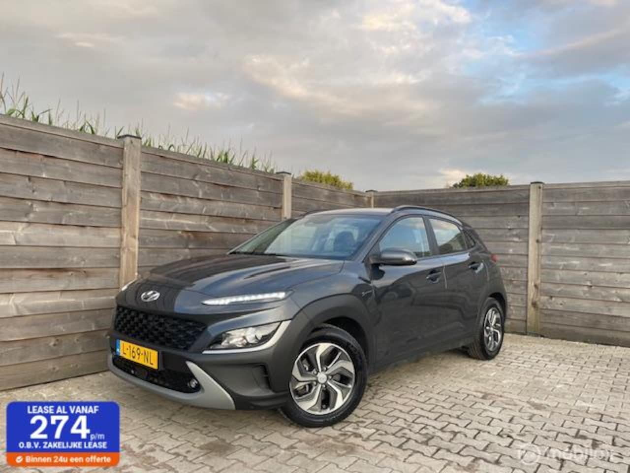 Hyundai Kona - 1.6 GDI HEV Comfort Smart Hybrid - AutoWereld.nl