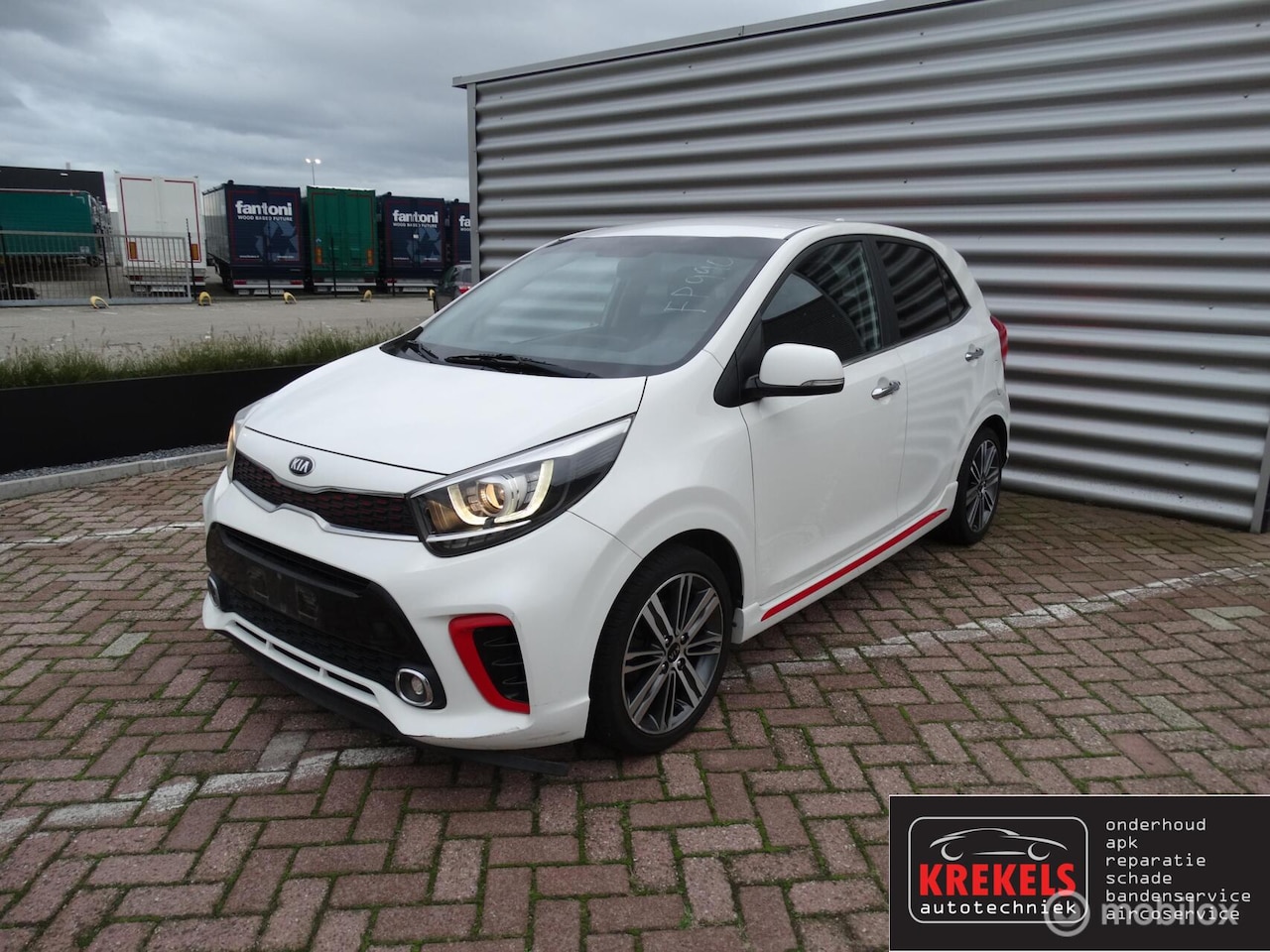 Kia Picanto - 1.2 CVVT GT-Line | Hagelschade - AutoWereld.nl