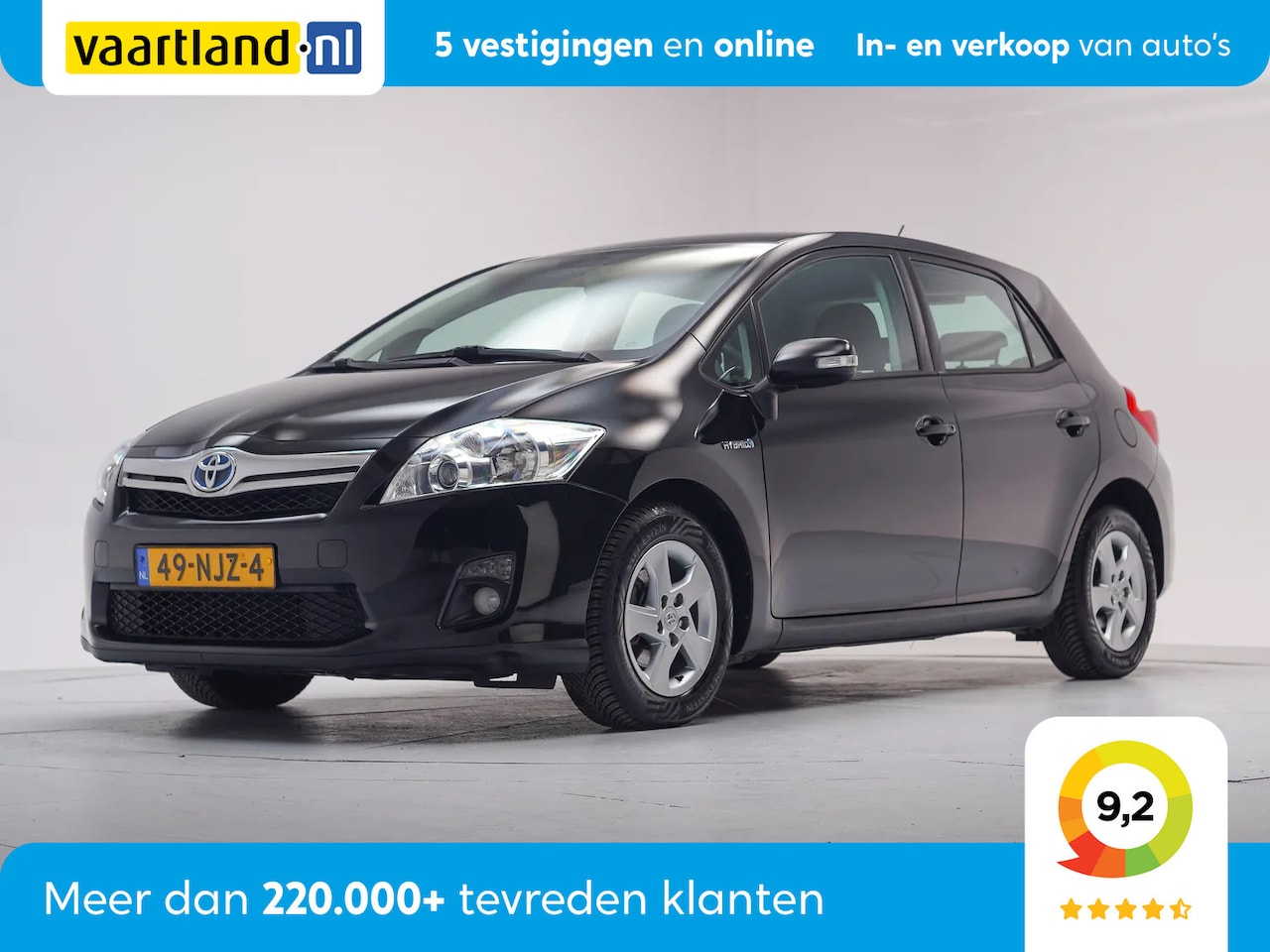 Toyota Auris - 1.8 Full Hybrid Aspiration [airco,cruise control,lichtmetalen velgen 15''] - AutoWereld.nl