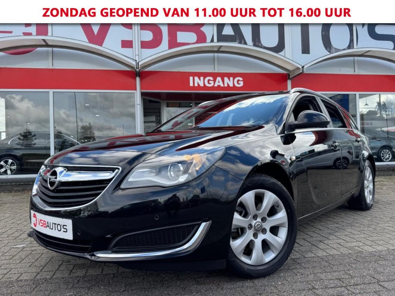 Opel Insignia - 1.6 TURBO AUTOMAAT 170PK LED NAVIGATIE AIRCO LMV PDC - AutoWereld.nl