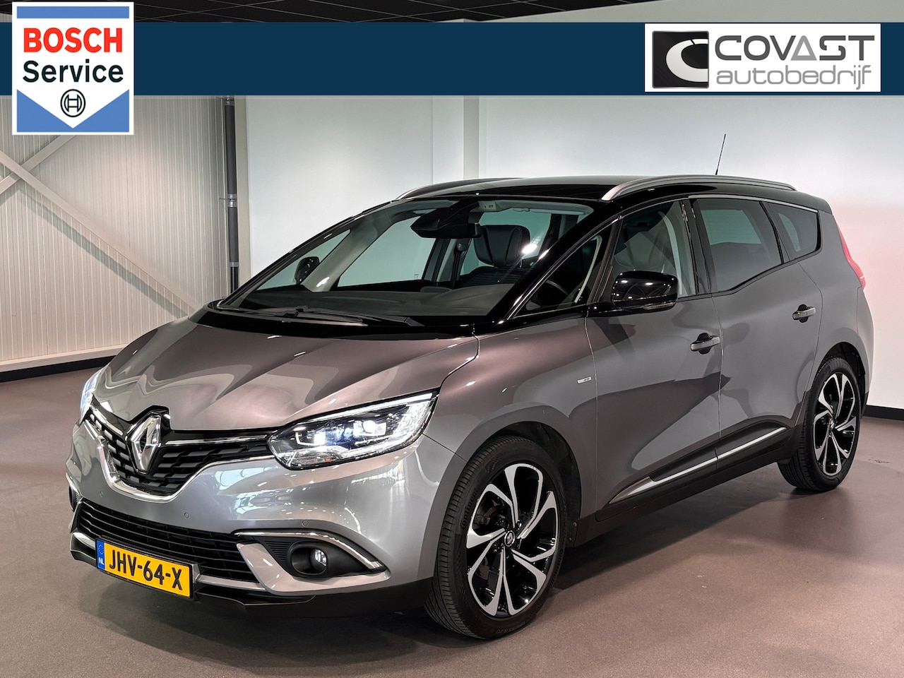 Renault Grand Scénic - TCe 130 Bose 7persoons|Panoramadak|1eEig.|Dealer-oh.|LED|Keyless|1/2Leder - AutoWereld.nl
