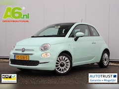 Fiat 500 - 0.9 TwinAir Turbo Lounge Mint Groen Panoramadak Navi DAB+ Cruise Bluetooth Airco