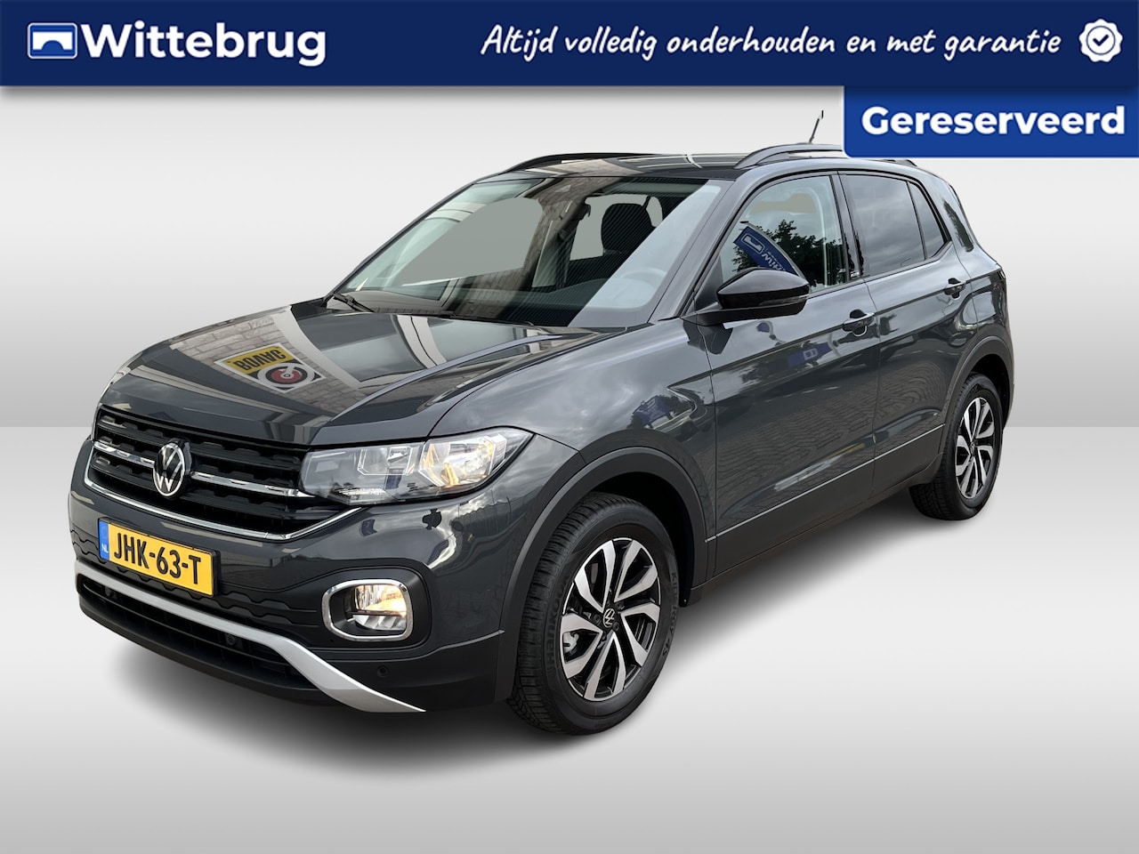 Volkswagen T-Cross - 1.0 TSI Life / AUTOMAAT/ ADAPT. CRUISE/ DAB/ BLUETOOTH/ APP-CONNECT/ PARK. SENSOREN + CAME - AutoWereld.nl