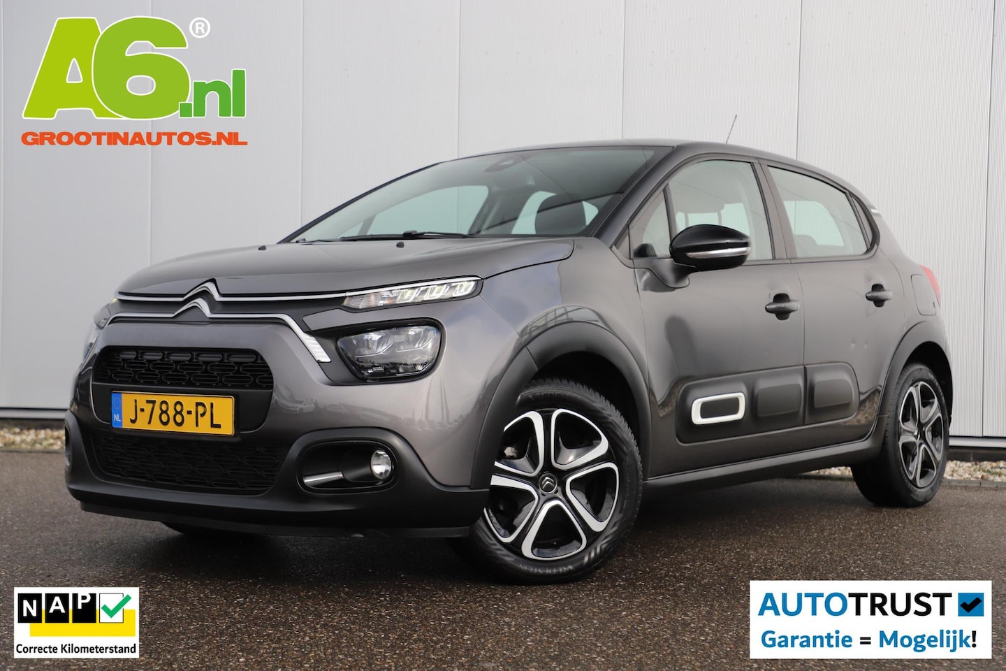 Citroën C3 - 1.2 PureTech Feel Carplay Android Navigatie Climate Cruise Control Rijstrooksensor Parkeer - AutoWereld.nl