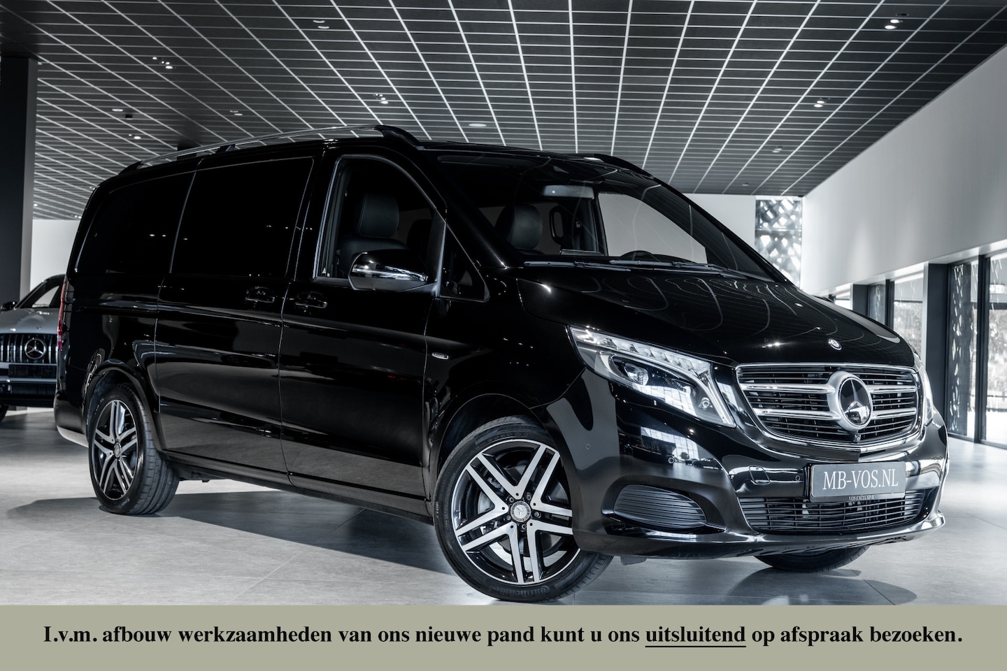 Mercedes-Benz V-klasse - 250d 4-MATIC Lang Avantgarde Edition 8-Persoons|Burmester|360-camera|19"| Active Cruise|St - AutoWereld.nl