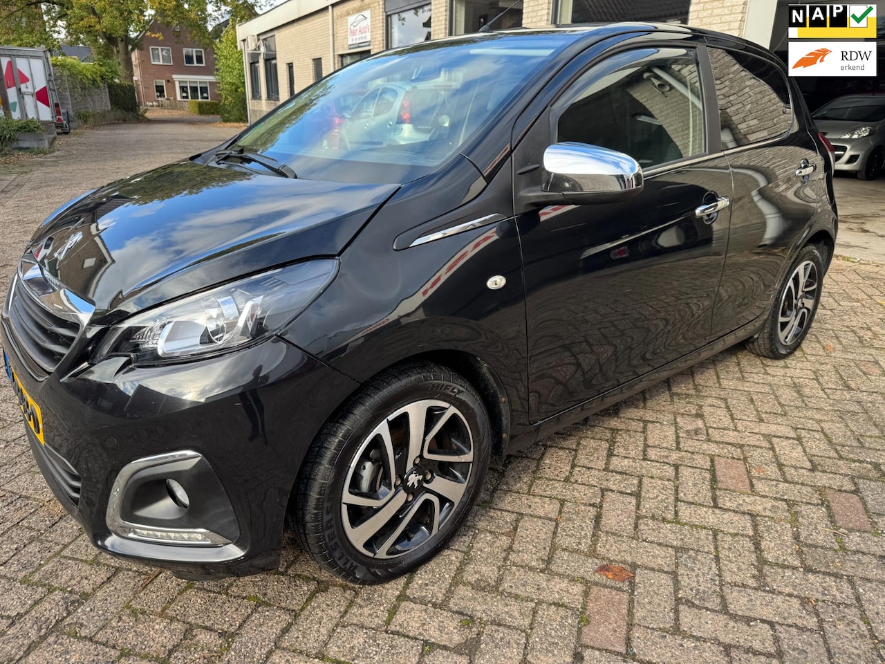 Peugeot 108 - 1.0 e-VTi Allure AIRCO ORG 100631 KM NAP LUXE UITVOERING CR CONTROL LM VELGEN MET NW BANDE - AutoWereld.nl
