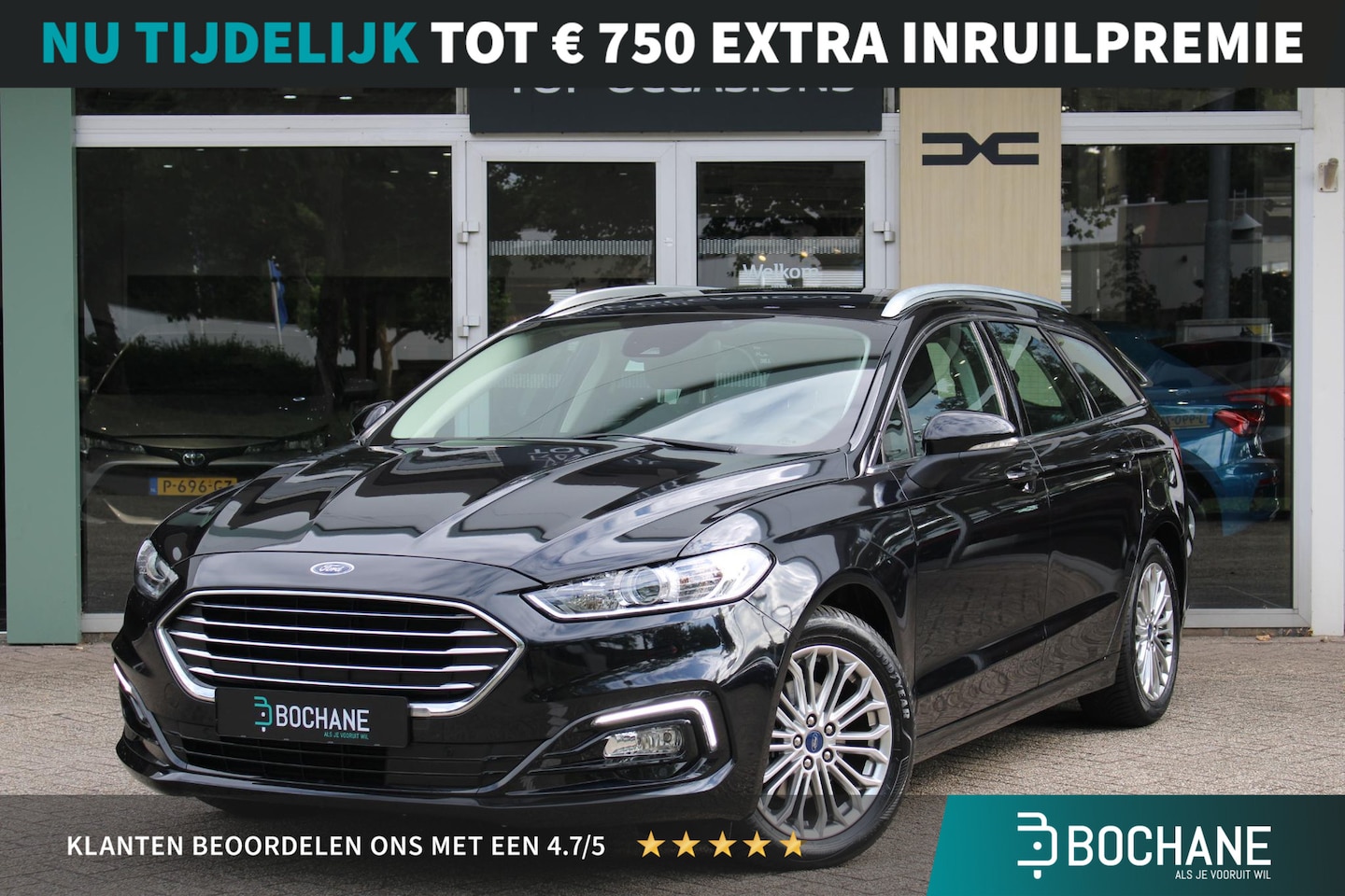 Ford Mondeo Wagon - 2.0 IVCT HEV Titanium | Stoelverwarming | Climate Control | Cruise Control |All Season ban - AutoWereld.nl