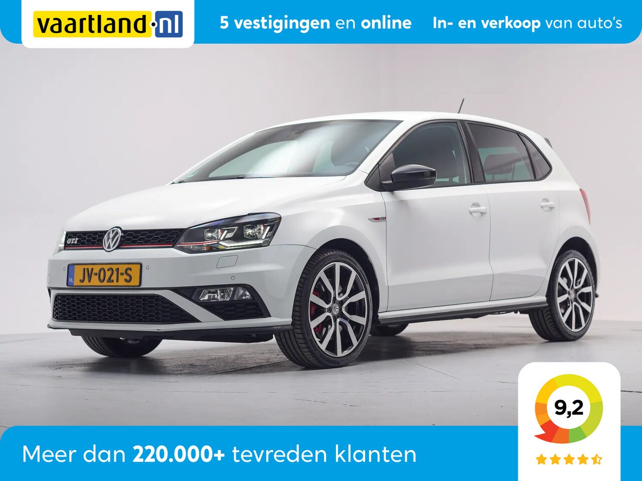 Volkswagen Polo - 1.8 TSI 192pk GTI Handgeschakeld [ Navi Camera Clima Stoelverwarming ] - AutoWereld.nl