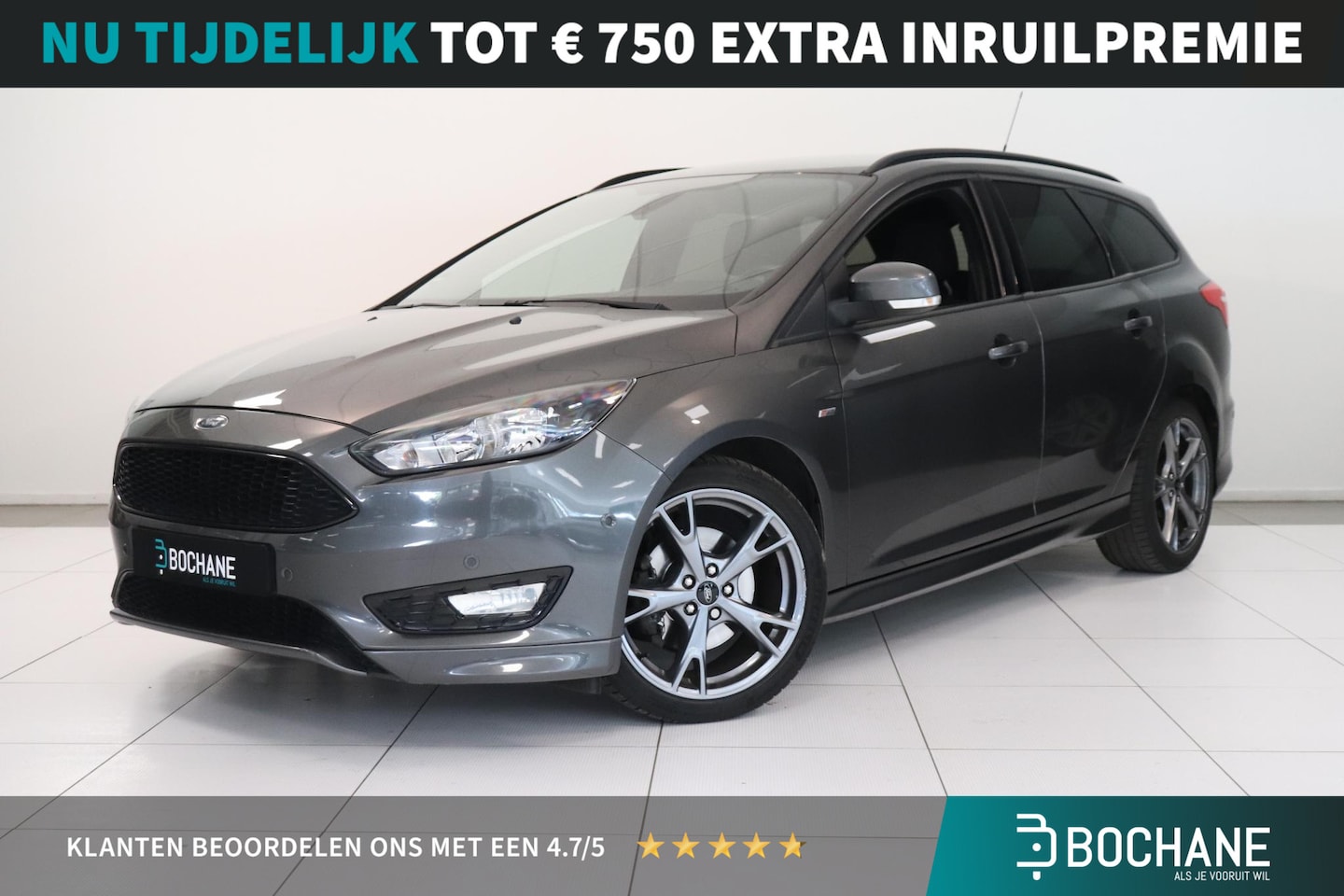 Ford Focus Wagon - 1.5 ST-Line | Climate control | Cruise control | Navigatie | 18"lichtmetaal | Parkeersenso - AutoWereld.nl