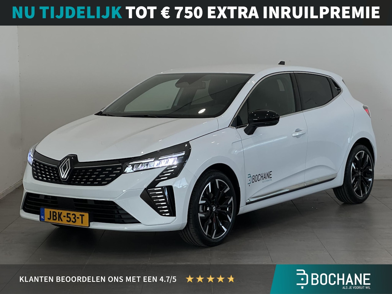 Renault Clio - 1.0 TCe 90 Techno | Navigatie 9,3" | Stoel- en stuurverwarming | Lichtmetalen velgen 17" | - AutoWereld.nl