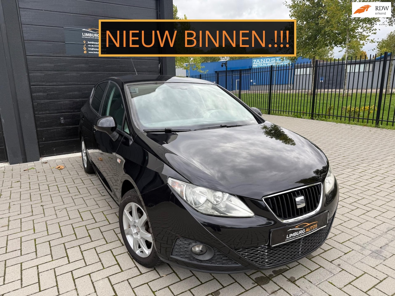 SEAT Ibiza - 1.4 Style Airco Elek Ramen parkeersensor lage Km! - AutoWereld.nl