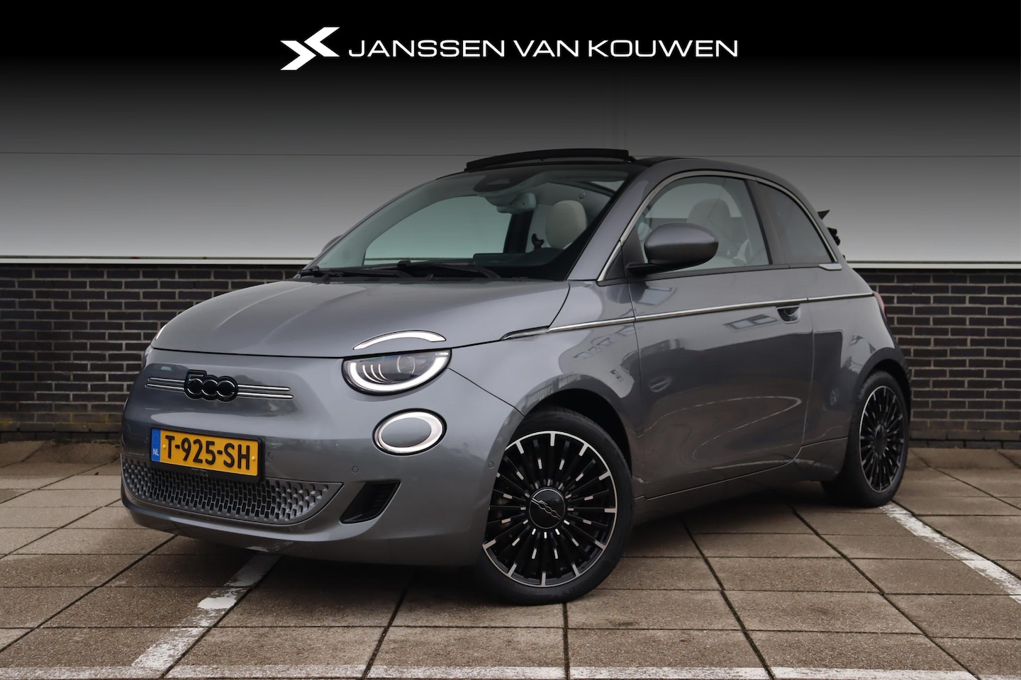 Fiat 500 C - La Prima 42 kWh * Cabrio * Lichtmetaal * 100% elektrisch - AutoWereld.nl