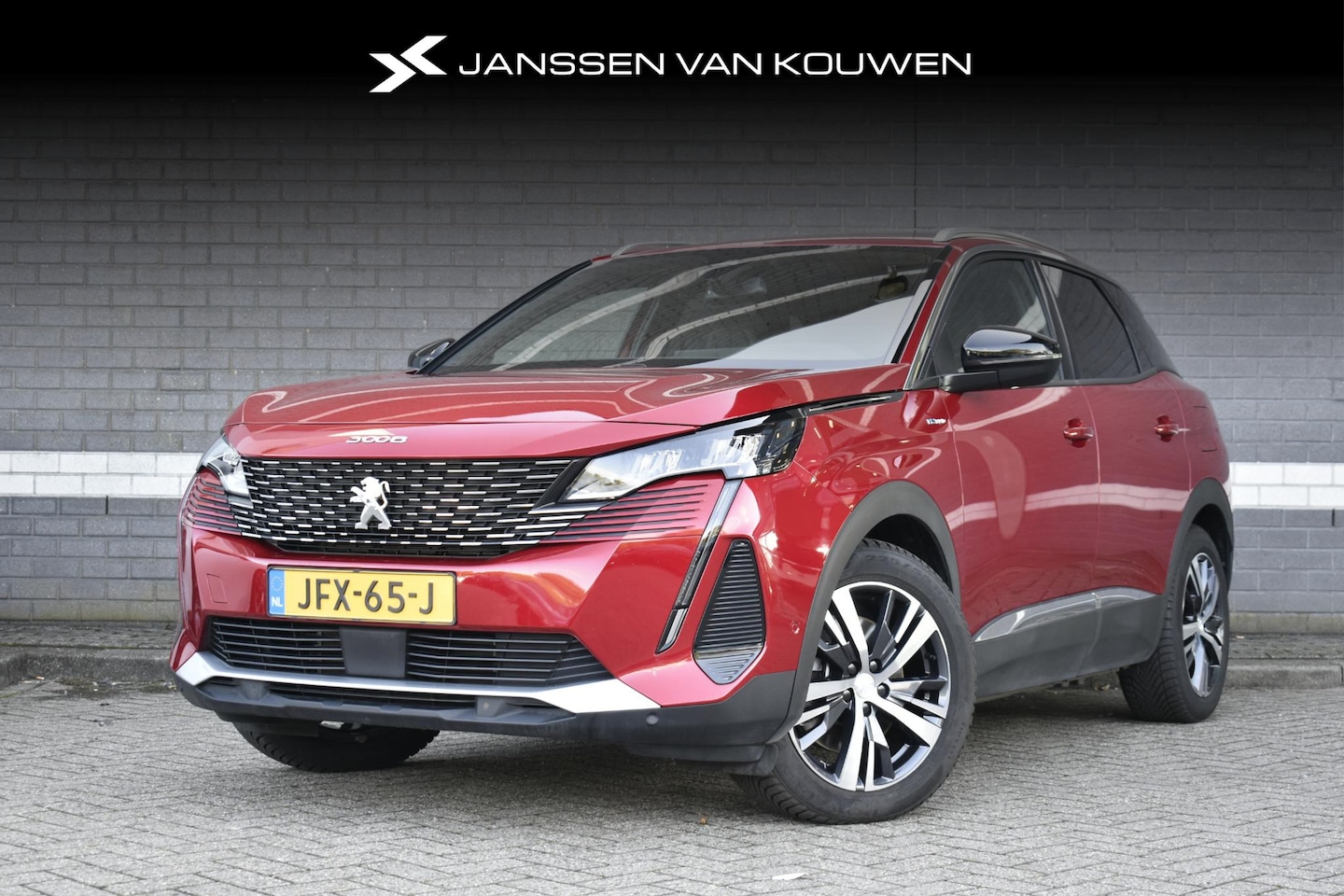 Peugeot 3008 - 1.6 Hybrid 180 Allure Pack / Panoramadak / Nappa leder / Stoelverwarming / 15.022 KM - AutoWereld.nl