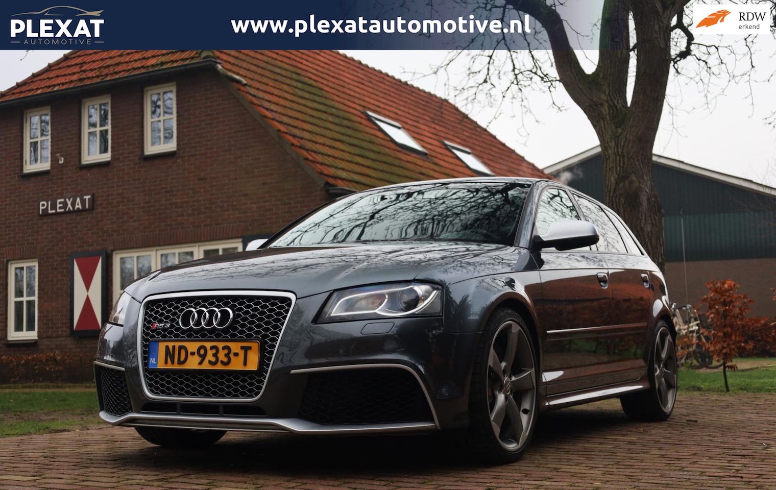 Audi RS3 - 2.5 T quattro Pro Line S-tronic. | UNIEK | 340PK | Milltek | Recaro Interieur | Volledige - AutoWereld.nl