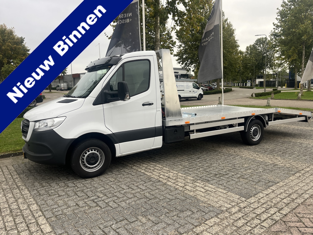 Mercedes-Benz Sprinter - 317 1.9 CDI L3 RWD met nieuwe oprijbak met lier enz. - AutoWereld.nl