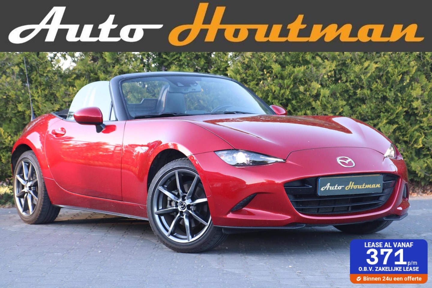 Mazda MX-5 - 2.0 SkyActiv-G 160 GT-M 161 PK Recaro|Leder|Camera|Stoelverw.|Dealer onderhouden - AutoWereld.nl