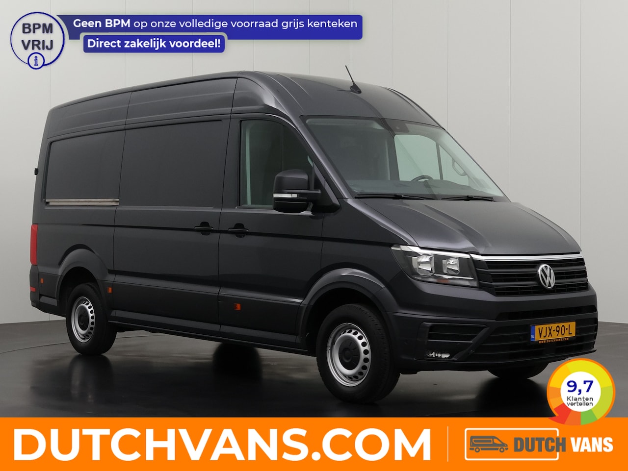 Volkswagen Crafter - 2.0TDI 140PK L3H3 Highline | Navigatie | Camera | Airco | Cruise | Betimmering - AutoWereld.nl