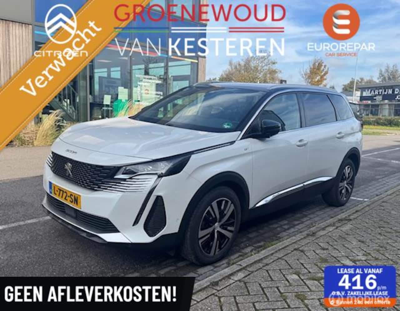 Peugeot 5008 - 130pk GT-Line I Trekhaak I 7 zits I - AutoWereld.nl