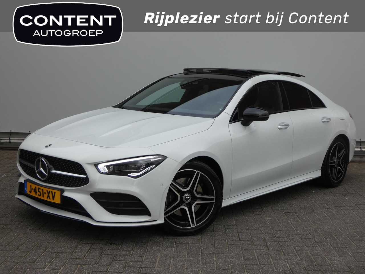 Mercedes-Benz CLA-Klasse - Coupé 200 Business AMG Line |Pano |Elektr.stoel |Sfeer |Nightpakket - AutoWereld.nl