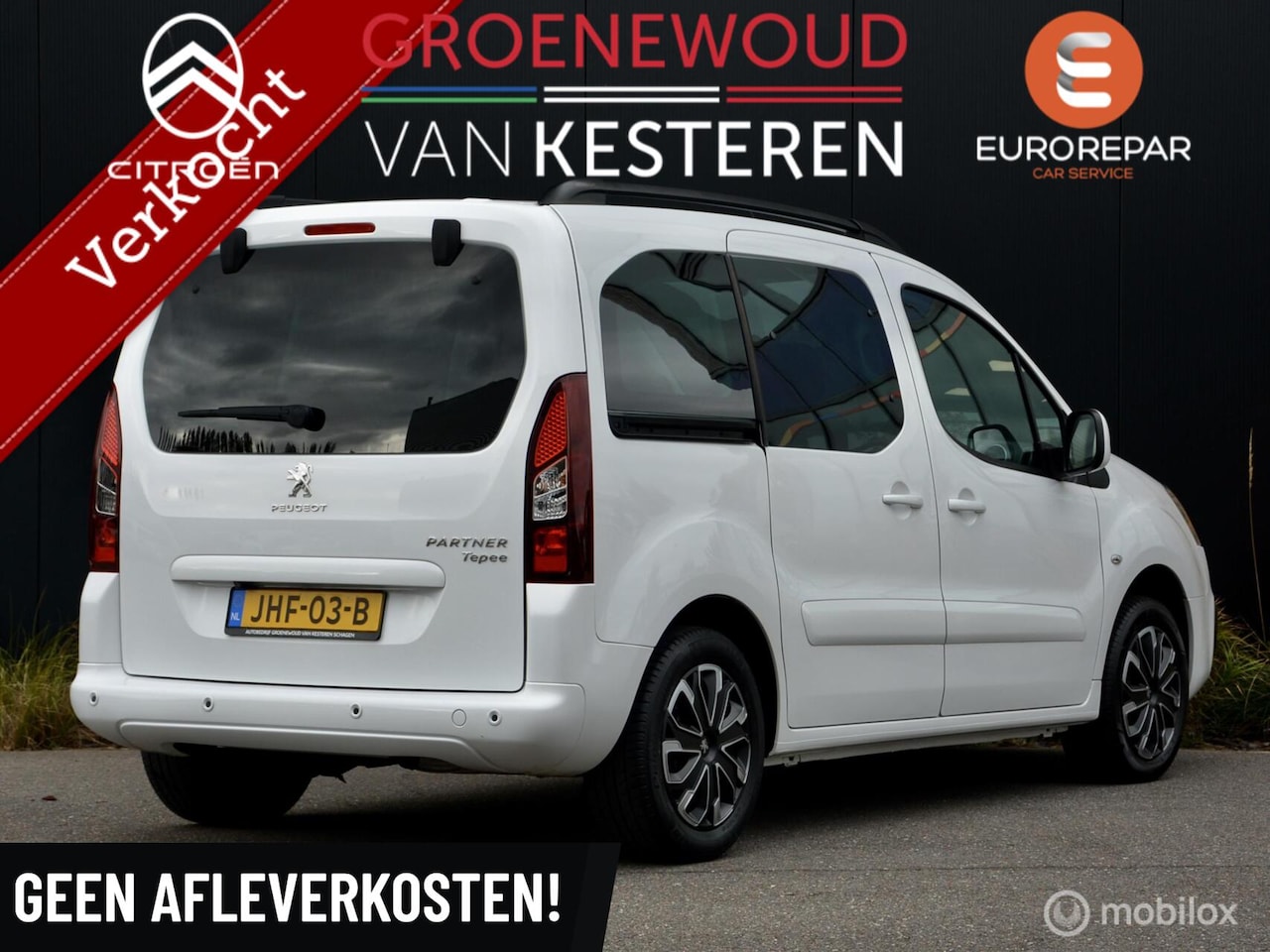 Peugeot Partner Tepee - 1.6 Active I Navi I Cruise I 46.000km - AutoWereld.nl