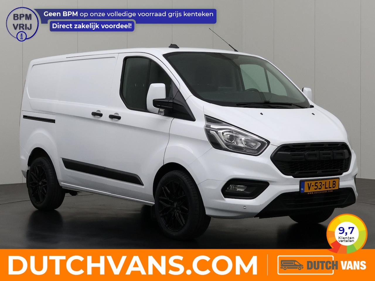 Ford Transit Custom - 2.0TDCI 130PK Raptor | 2xSchuifdeur | Navigatie | Multimedia | Airco | 3-Persoons | Cruise - AutoWereld.nl