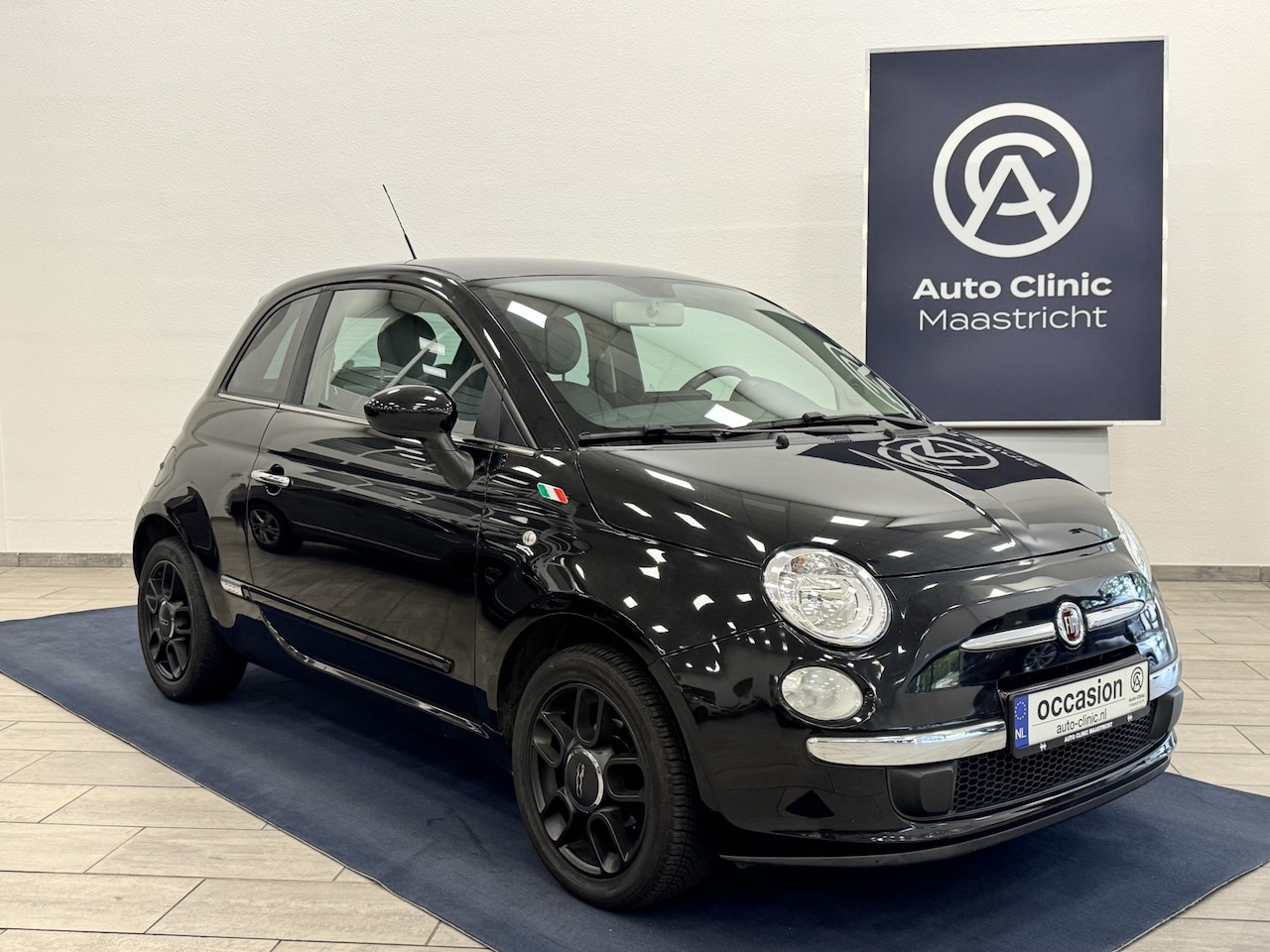 Fiat 500 - 1.2 SPORT BLACK-LINE| CARPLAY | NAVI | 16" | - AutoWereld.nl