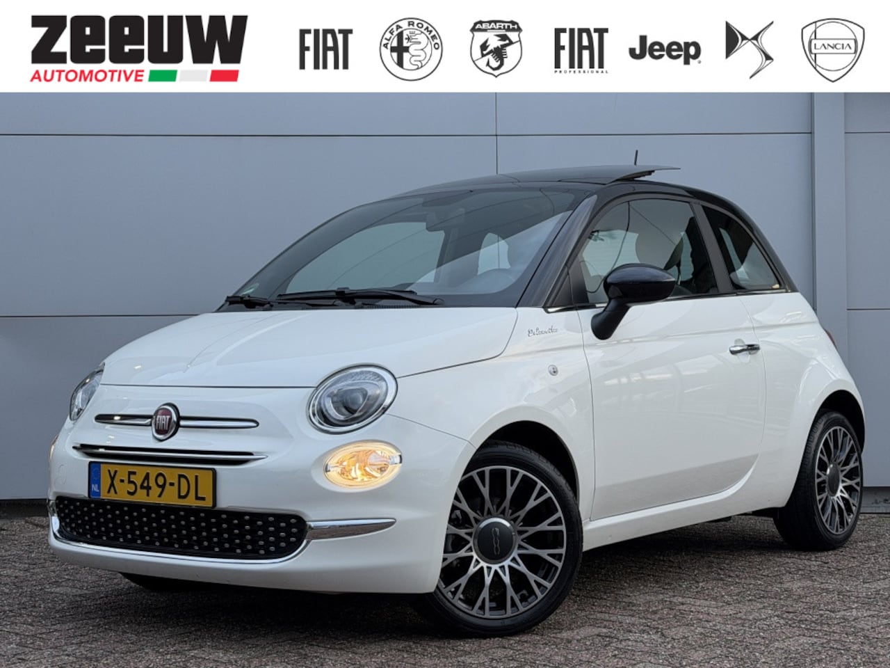 Fiat 500 - 1.0 Hybrid 70 PK Dolcevita | Schuifdak | Carplay | Clima | 16" - AutoWereld.nl