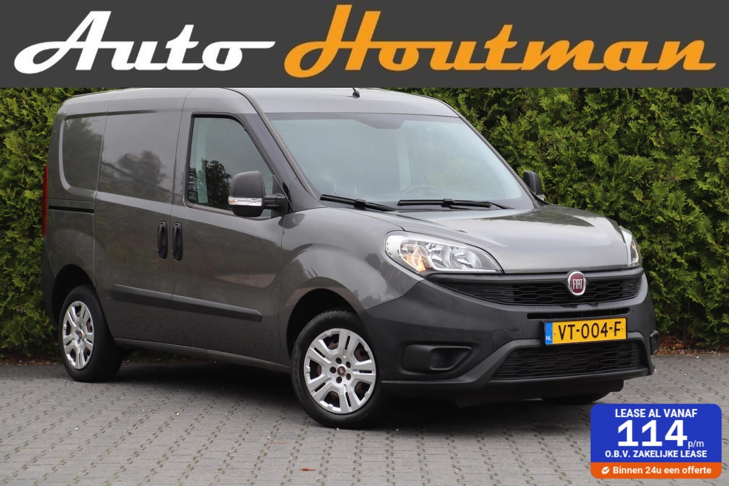 Fiat Doblò Cargo - 1.3 MJ L1H1 Actual Airco|Schuifdeur|1e eigenaar - AutoWereld.nl