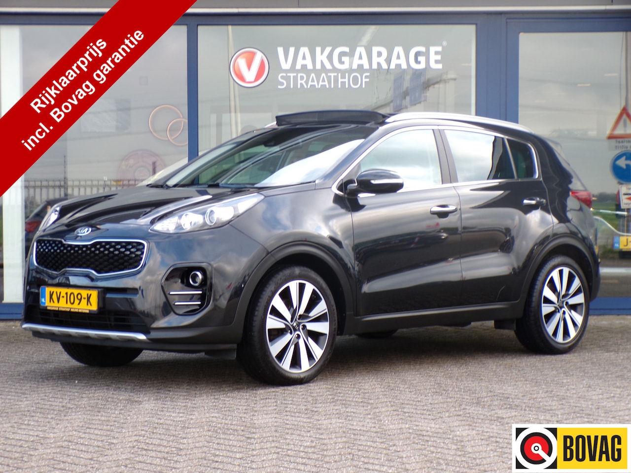 Kia Sportage - 1.6 T-GDI DynamicPlusLine 1.6 T-GDI DynamicPlusLine, Trekhaak / Carplay + Android Auto / Elektr. Schuifdak / Sensore - AutoWereld.nl