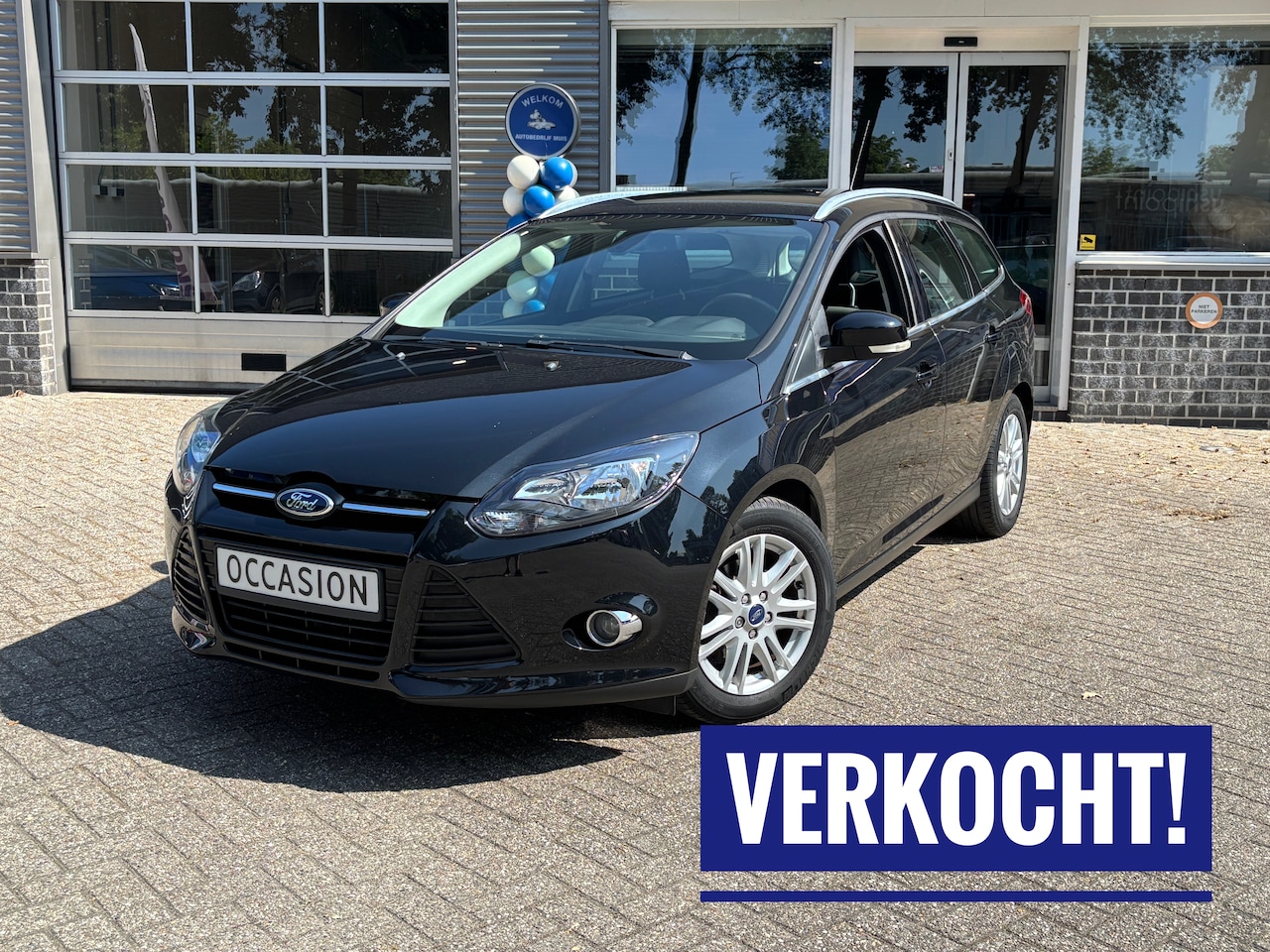 Ford Focus Wagon - 1.0 EcoBoost Titanium | Org-NL auto. D-riem verv. Dealer ondh. Navi.