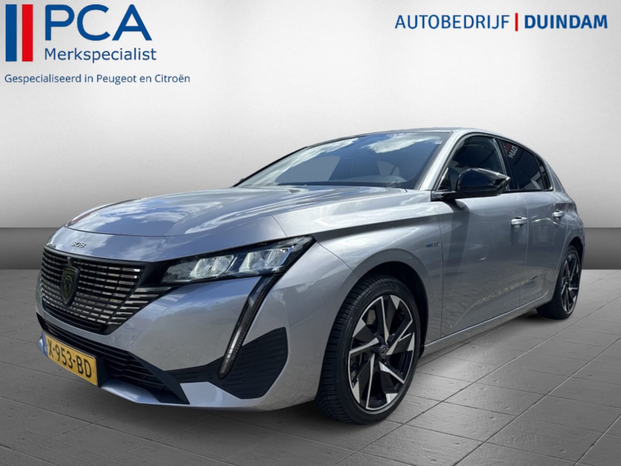 Peugeot 308 - 1.6 HYbrid 180 Allure Pack Business | Echte rijklaar prijs | - AutoWereld.nl