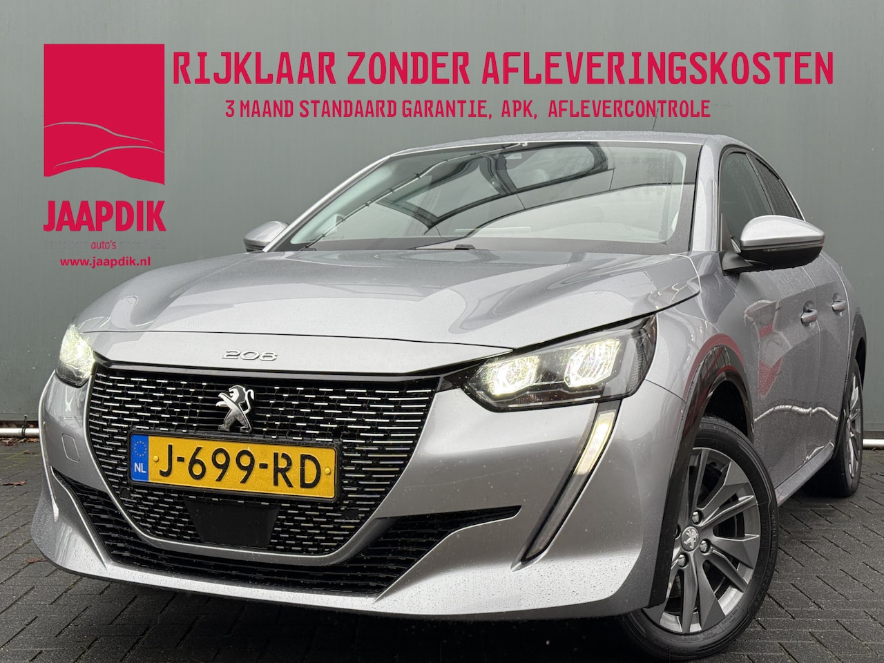 Peugeot e-208 - BWJ 2020 EV Allure 136 PK 50 kWh APPLE CARPLAY | ANDROID AUTO | NAVI \ CLIMA | ADAPTIVE CR - AutoWereld.nl