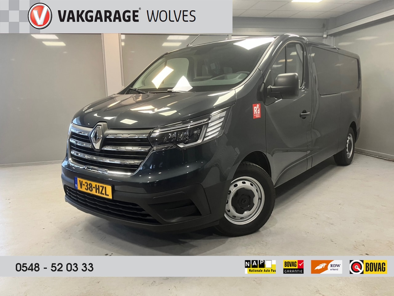 Renault Trafic - RED Van T29 L2H1 DC 2.0dC1 150pk |Betimmering | Trekhaak | LED | - AutoWereld.nl