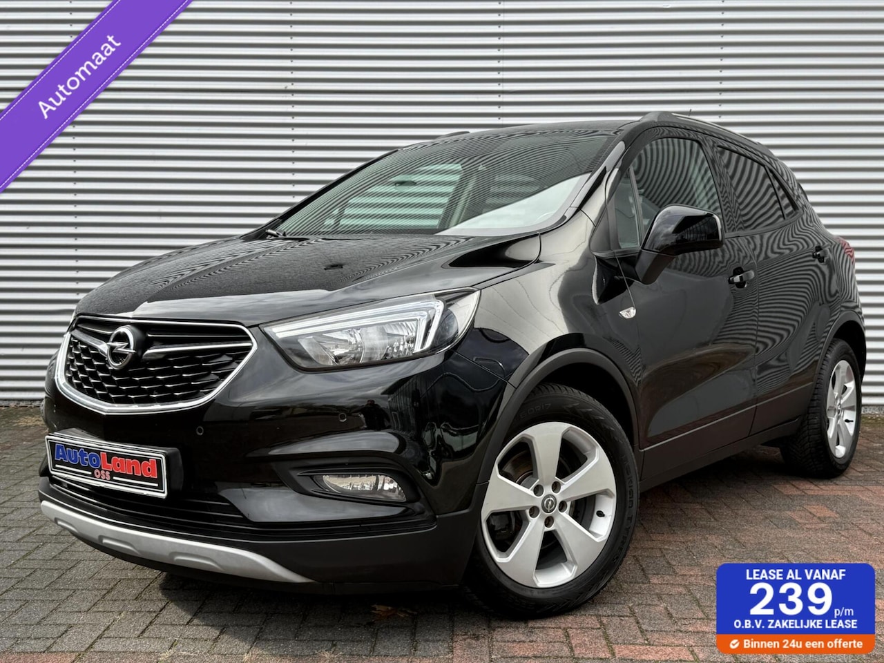 Opel Mokka X - 1.4 Turbo Autom Airco Cruise Led Carplay Pdc 17 Eerste Eigenaar Vol Opties 120244 KM Gered - AutoWereld.nl