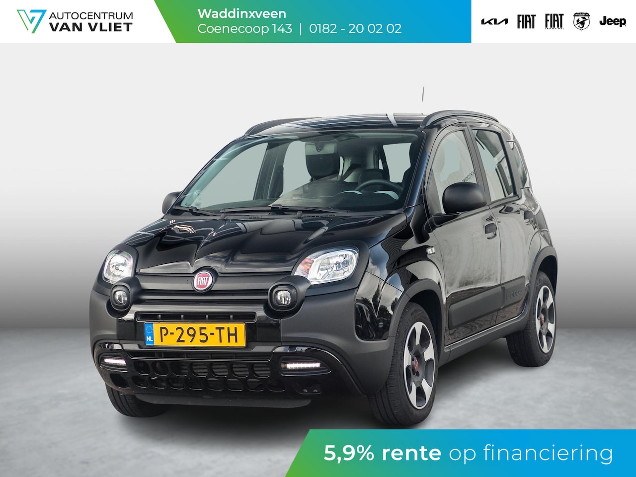Fiat Panda - Hybrid City Cross | Clima | Dakrails | Mistlampen | 5-Zits | Unieke KM Stand - AutoWereld.nl