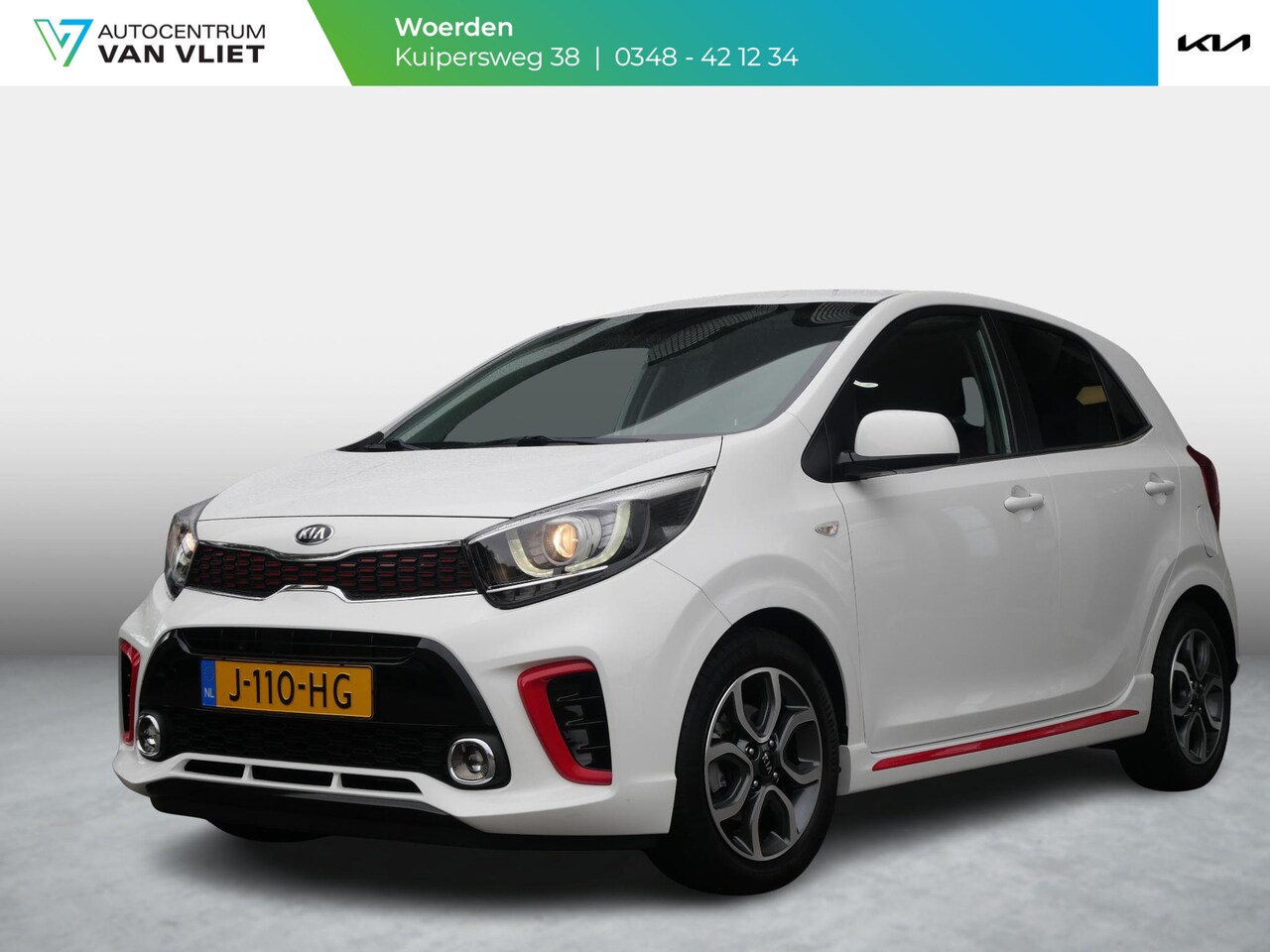 Kia Picanto - 1.0 MPi GT-Line Edition | Cruise | Clima | Camera | Carplay | Navi | - AutoWereld.nl