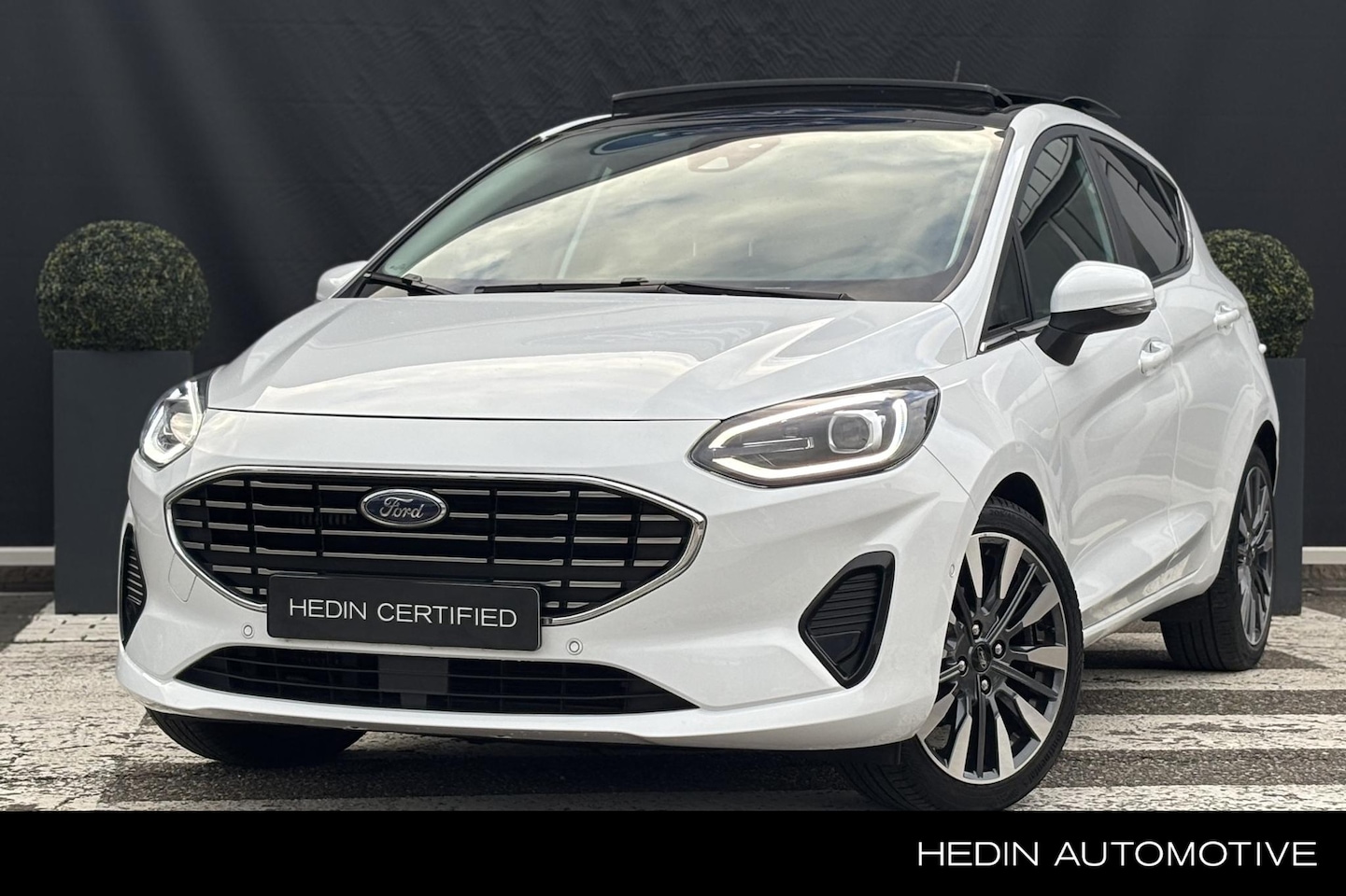Ford Fiesta - 1.0 EcoBoost Hybrid Titanium Vignale | Adap. Cruise Control | Pano | Achteruitrijcamera | - AutoWereld.nl