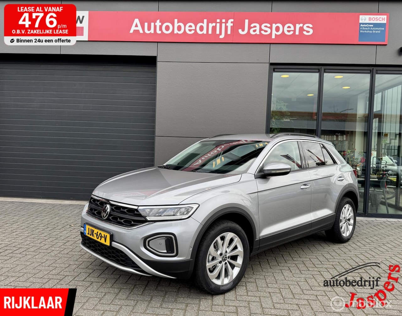 Volkswagen T-Roc - 1.5 TSI Life Edition LED-Stoelverw-Camera-Virtual cockpit - AutoWereld.nl