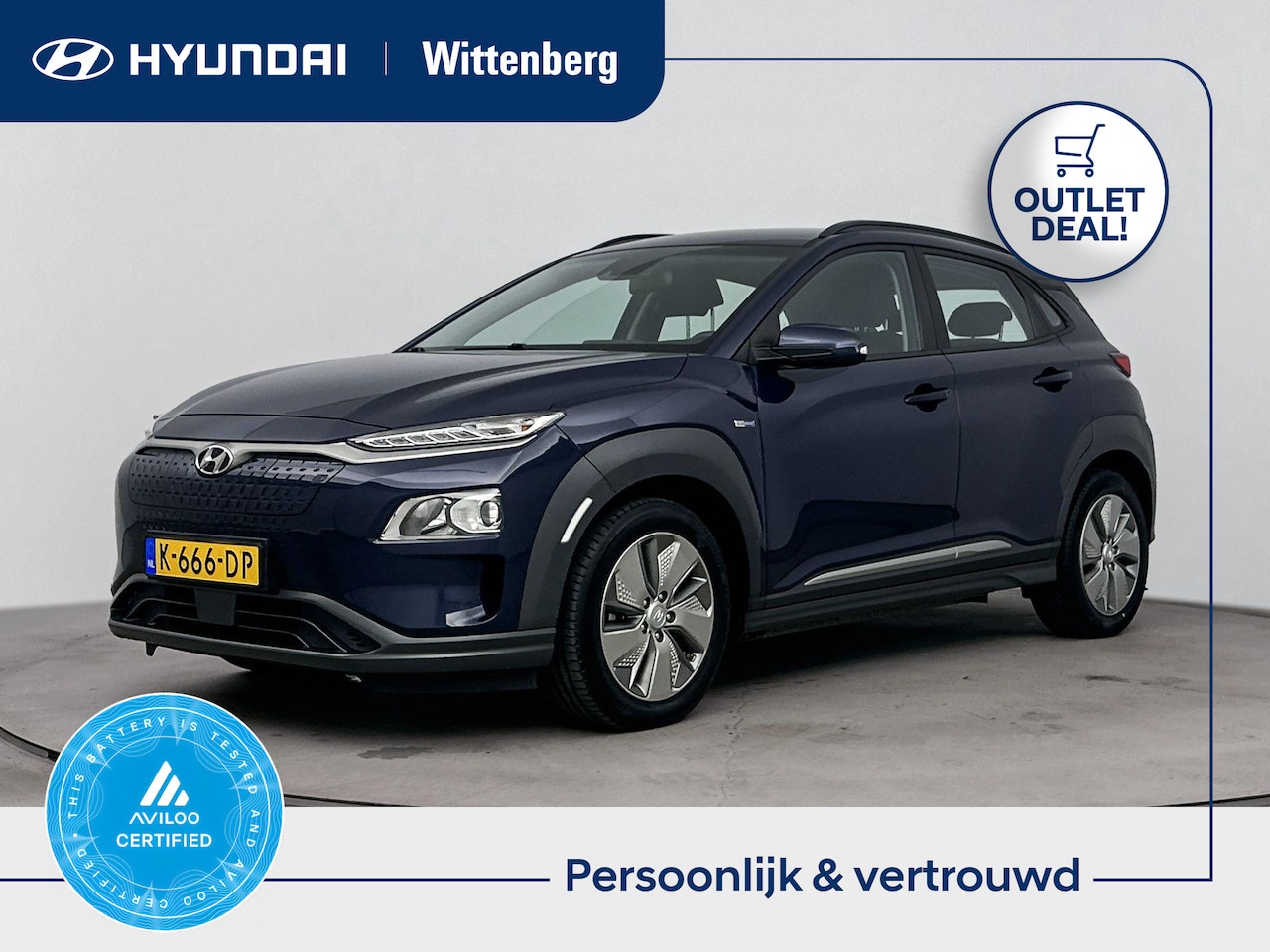 Hyundai Kona Electric - EV COMFORT 64 kWh | OUTLETDEAL! | 3-FASEN | WARMTEPOMP | NAVI | CLIMA | CRUISE | CAMERA | - AutoWereld.nl