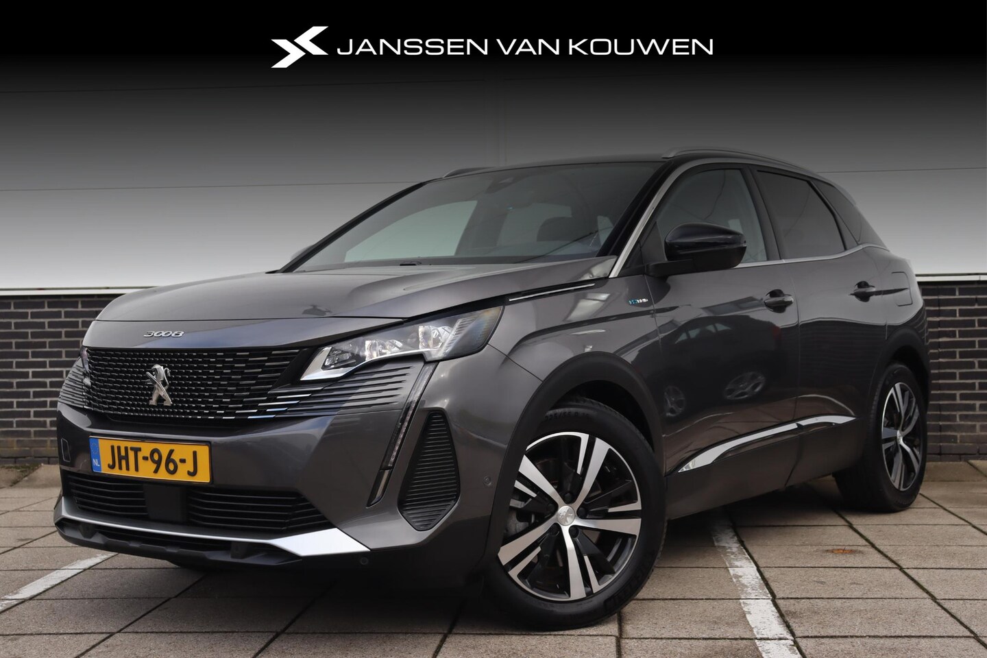 Peugeot 3008 - 1.6 HYbrid 225 GT * SOH 98% * Stoelverwarming * Massage * Elektrische Achterklep * - AutoWereld.nl