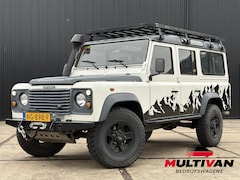 Land Rover Defender 110 - 2.5 TD5 SAFARI | LIER | LUXE STOEL | SNORKEL | DAKTENT FEMKES | RVS UITLAAT | Youngtimer