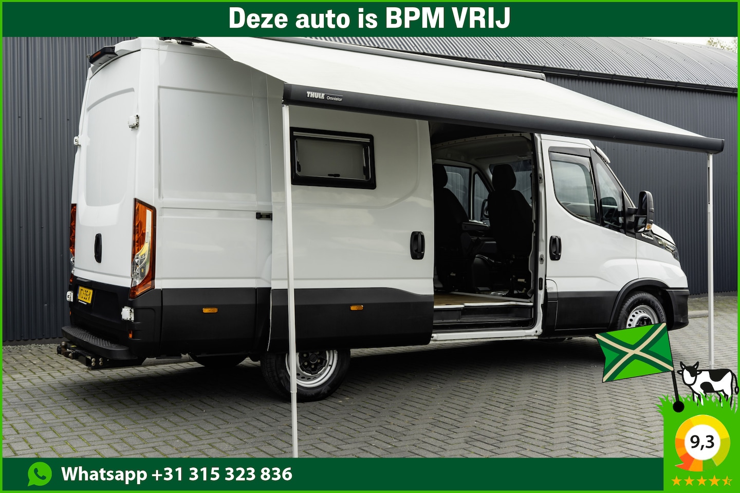 Iveco Daily - 35S16V L2H2 | Camperkandidaat | Automaat | Omvormer | LED | Navi | Camera | Cruise | Clima - AutoWereld.nl
