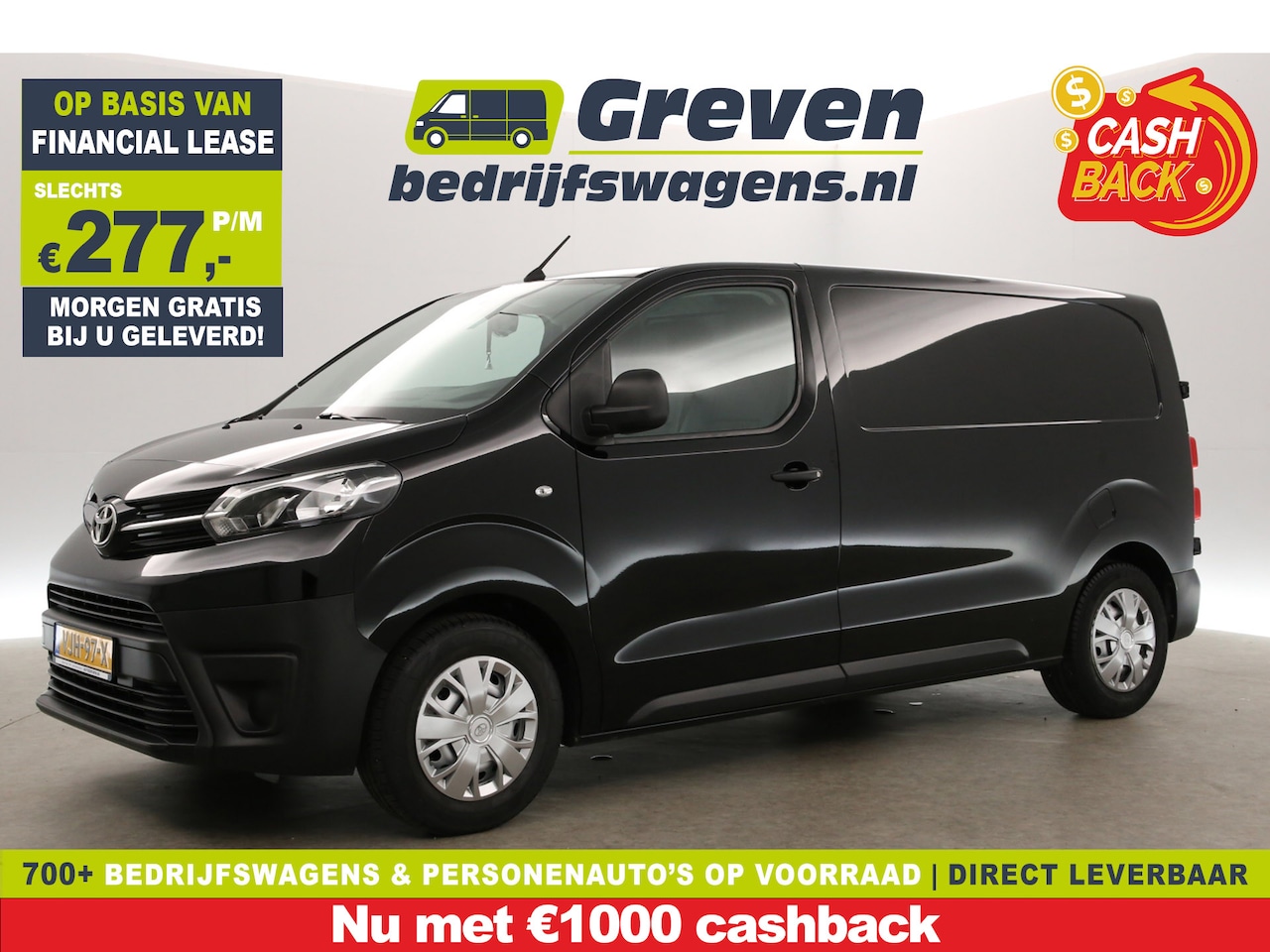 Toyota ProAce - D-4D L2H1 | Airco | Camera | Cruise | 3-Zits | Trekh. |  Elektrpakket - AutoWereld.nl