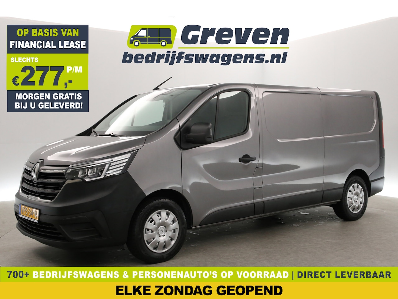 Renault Trafic - 2.0 dCi T30 L2H1 | Airco | Cruise | Trekh. | Parkeersens. | LED - AutoWereld.nl
