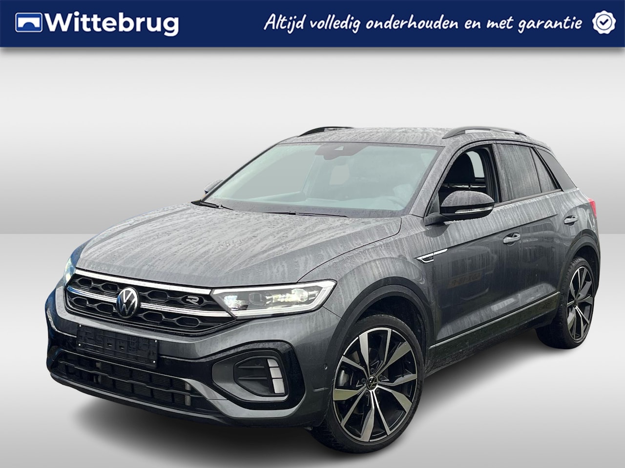Volkswagen T-Roc - 1.5 TSI 150pk R-Line DSG Automaat BLACK STYLE / Navigatie / LM 19 inch / Camera / LED Plus - AutoWereld.nl