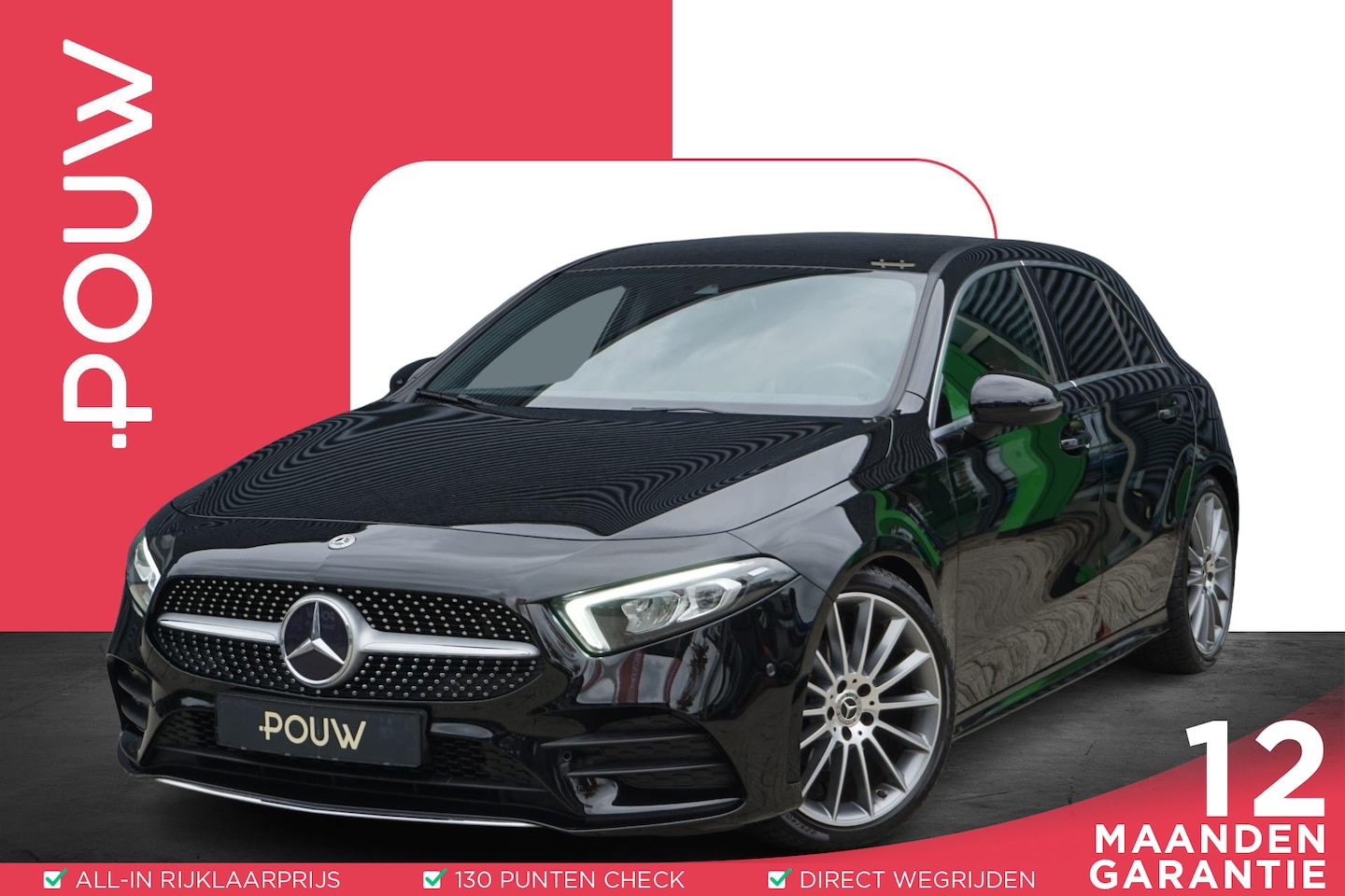 Mercedes-Benz A-klasse - 180 136pk AUT Premium Plus | 19'' Velgen | Navigatie | Sport Stuur | Stoelverwarming | Ach - AutoWereld.nl